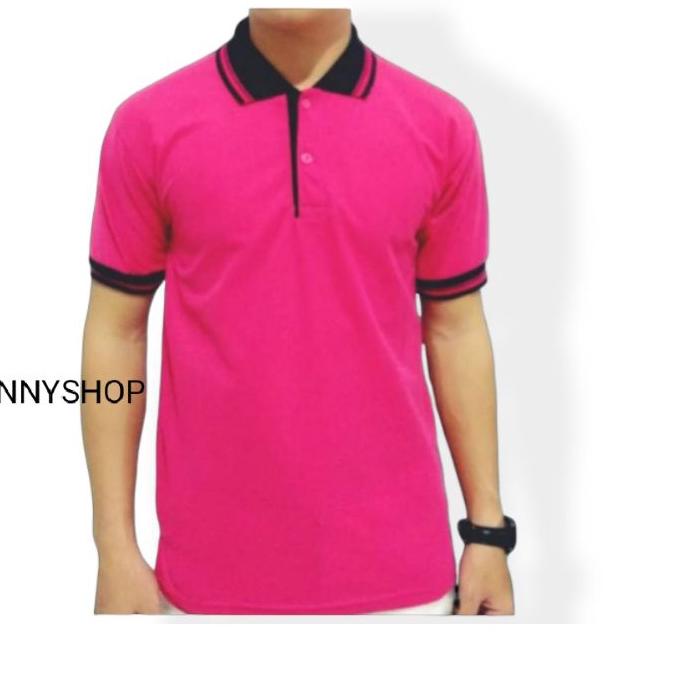 Cod - BAJU KAOS || KAOS WANGKY || KAOS PRIA & WANITA WARNA PINK FANTA Promo 