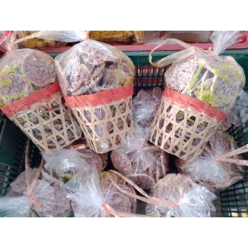 

Peyek Keranjang.