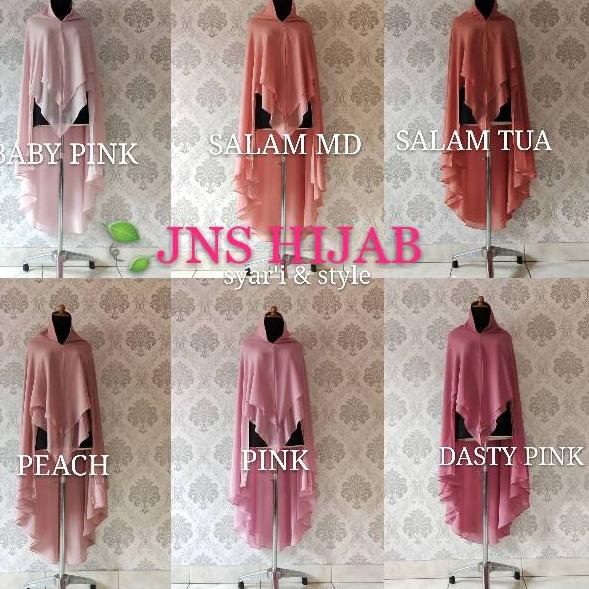 ☈ Khimar sahla POLOS/KHIMAR JUMBO/HIJAB SYARI/KHIMAR CERUTY PREMIUM JNS HIJAB ►