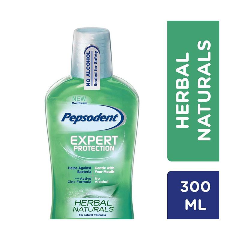 PEPSODENT MOUTHWASH HERBAL 300ml