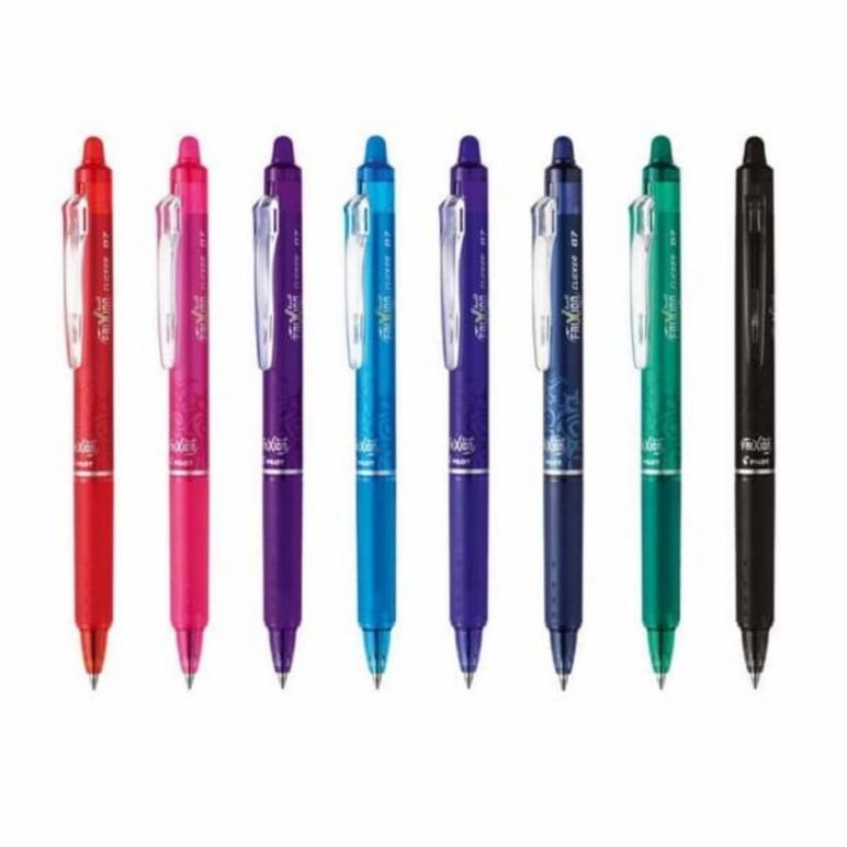 

jv✧Terbaru✳ { 1Pcs } Pulpen Frixion Clicker Pilot Warna Warni 0.5 & 0.7 BLRT-FR5/7 S99 ✧