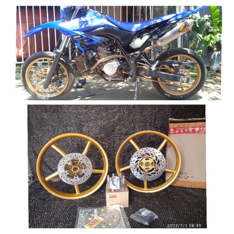 Velg Wr155 vrossi model RCB