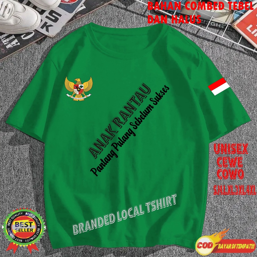 APPS Promo Diskon KaosNEW  ANAK RANTAU SUKSES Kaos Terlaris Kualitas Terjamin/Kaos Murah /Pakaian Pria pakaian Wanita/Kaos Distro Pria Kaos Promo/Best Seller