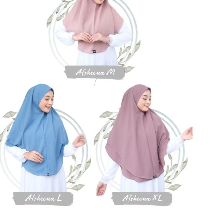 COD SEGIEMPAT INSTAN 2 LAYER MIDI AFSHEENA Trendy