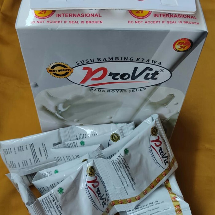 

[ COD ] PROVIT SUSU KAMBING ETAWA HARGA 10 SACHET