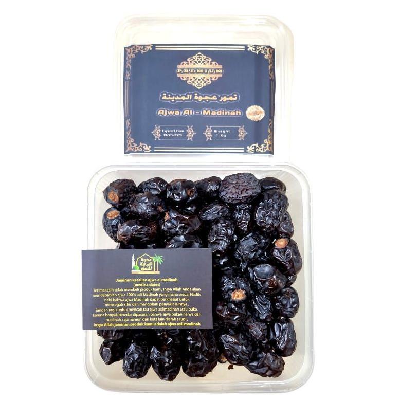 

[KODE 1920] Kurma Ajwa/Nabi/Rosul Premium 1kg