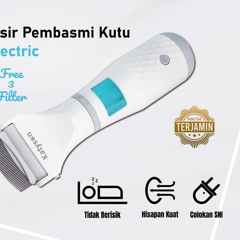 ☻ MB Alat Pembersih kutu elektrik Serit kutu Elektrik ✿