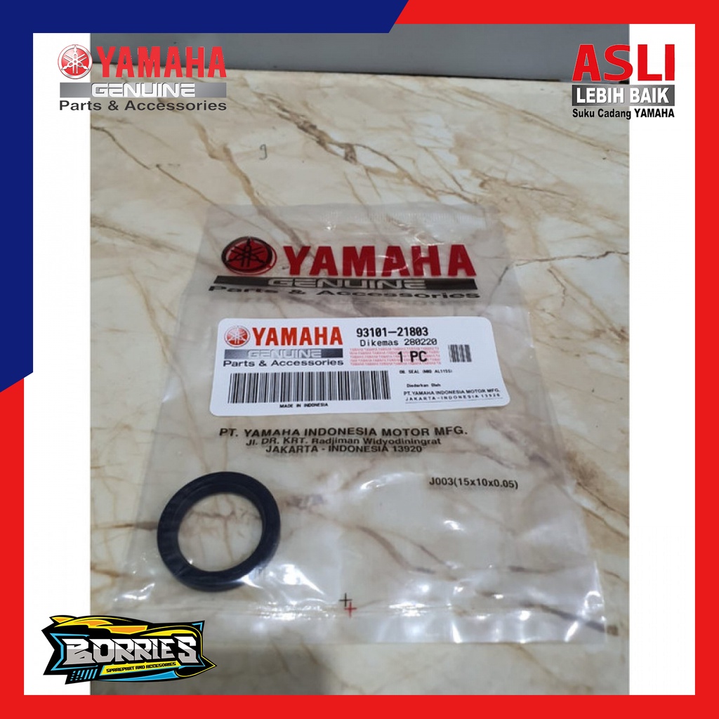 SEAL SIL RUMAH ROLLER MIO NOUVO ASLI ORI YAMAHA 93101-21803