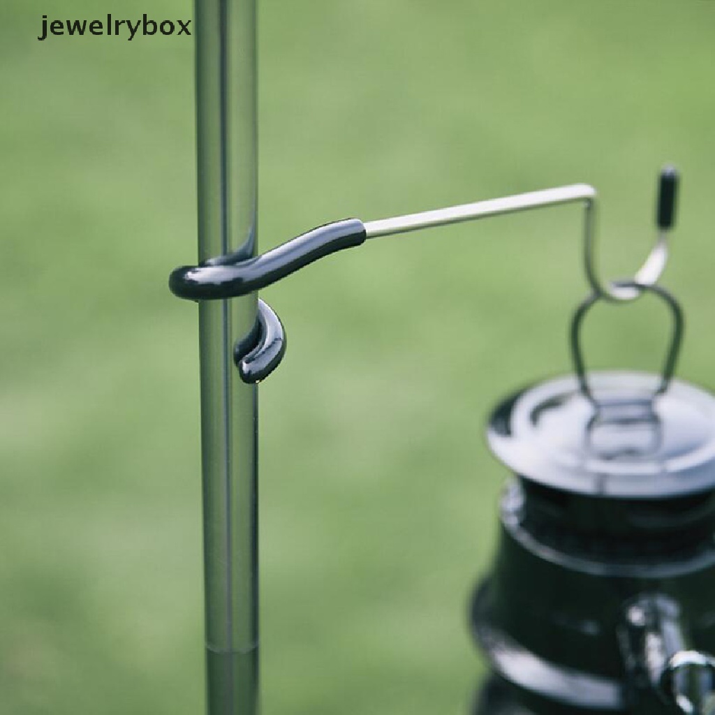 [jewelrybox] Tiang Tenda Portable Lamp Holder Hook Outdoor Camping Mancing Lampion Gantungan Butik