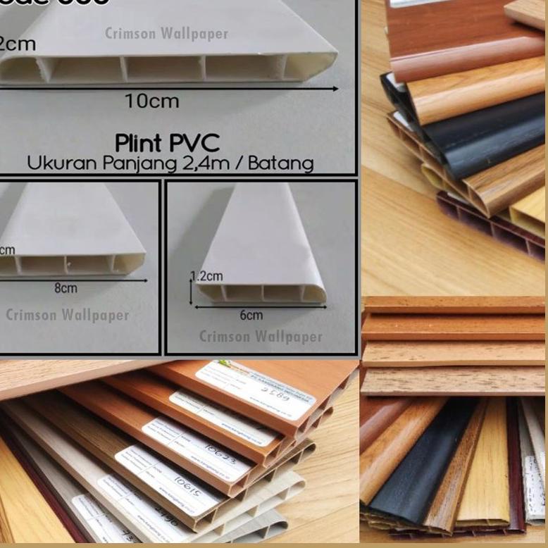 ✾ PLIN PVC / PLINT PVC / LIST PLANK PVC / LIST LANTAI / SKIRTING / LIST DINDING ✫
