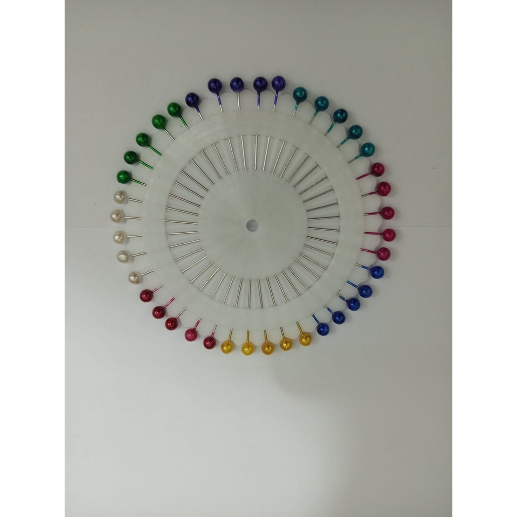 Jarum Pentul Bulat isi 40 pcs RANDOM