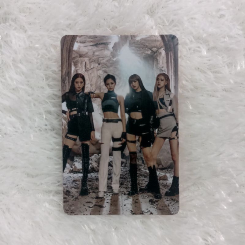 WTS OFFICIAL PHOTOCARD PC BLACKPINK SAMSUNG GALAXY FRIENDS A80