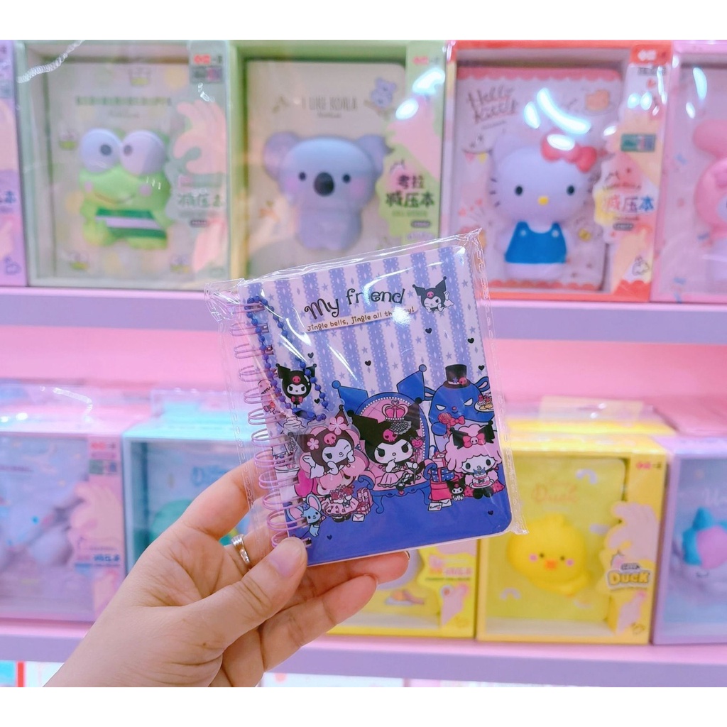 MINI BINDER BOOK BUKU DIARY DIARY MINI CINAMMOROL CINAMORROL MY MELODY KUROMI BINDER BOOK POMPOMPURIN SCRAPBOOK KUROMI HELLO KITTY DIARY BUKU CATATAN KECIL SANRIO SANRIO BUKU JURNAL KECIL NOTE BOOK BINDER NOTEBOOK MINI NOTEBOOK @banyak