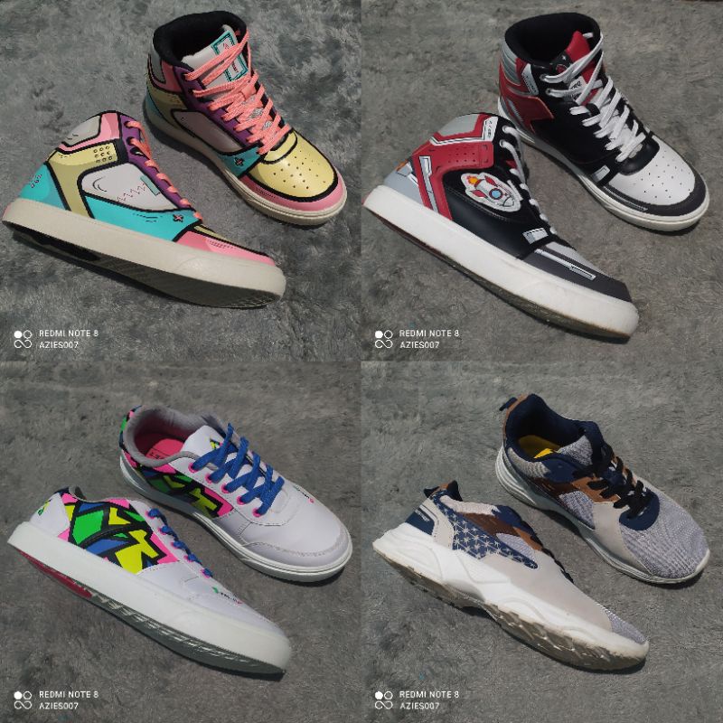 Aerostreet 2D Reborn Pink Kuning size 39 - Pernah Dipakai