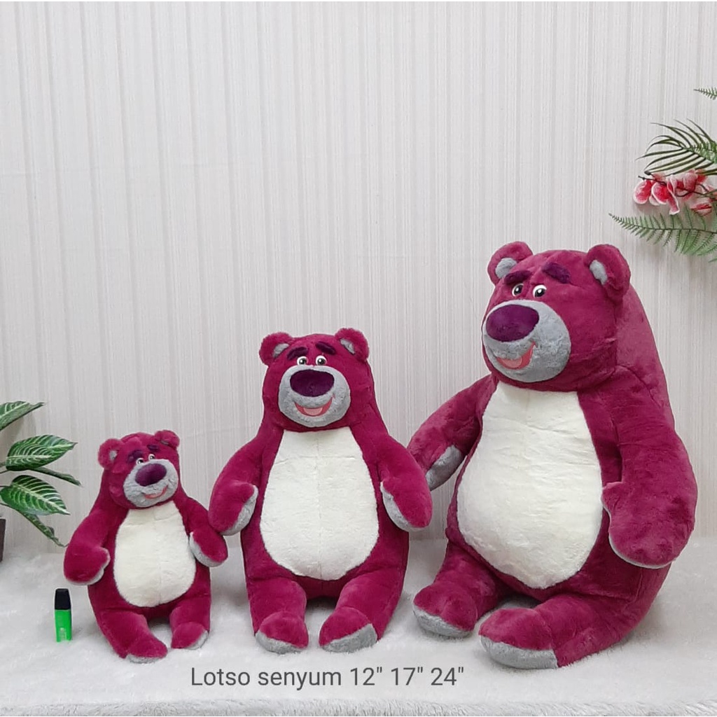 Boneka Lotso Size 24&quot;/85cm/boneka toys story/boneka karakte buzz woddy/boneka beruang lotso/