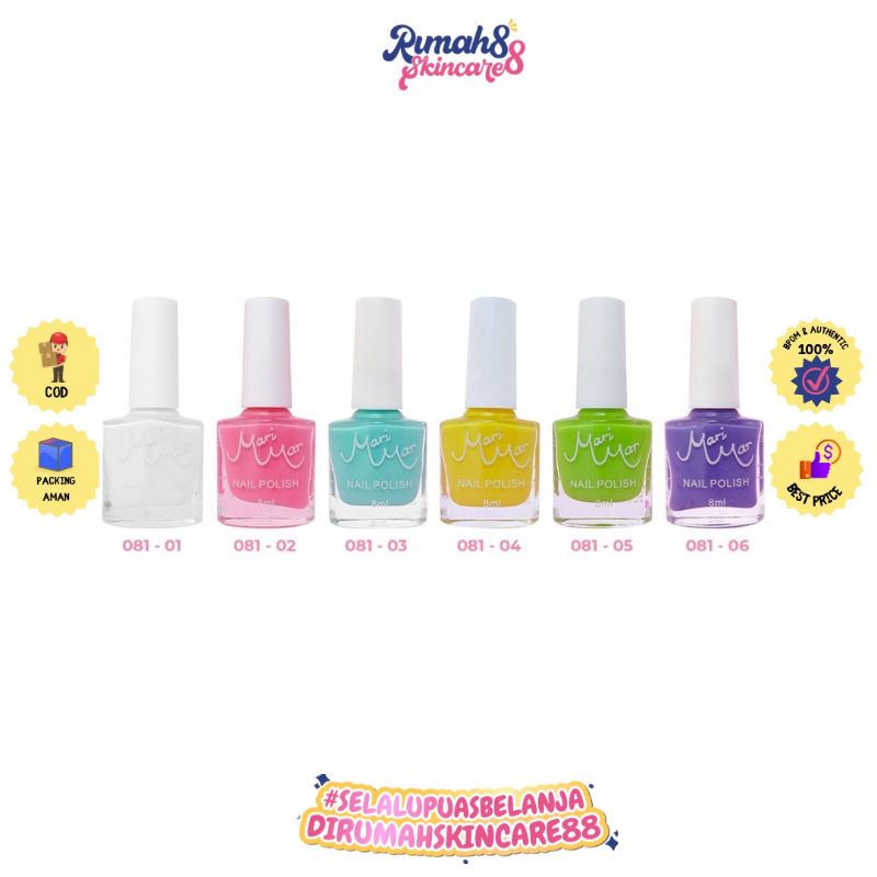 MARIMAR Nail Polish Pastel Series Kode : 081