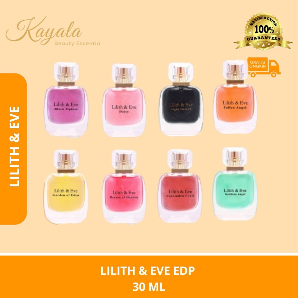 LILITH & EVE EDP 30 ML - PARFUM DAISY LILITH & EVE - PARFUM BLACK OPIUM - PARFUM VIRAL TIKTOK - PARF
