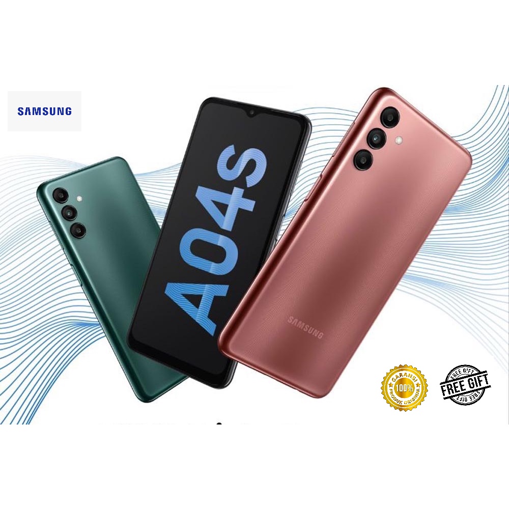 Hp Terbaru Terlaris Samsung Galaxy A04S 4/64+4GB ExtendRam | A04E 3/32+3GB ExtendRam | A04 4/64 | A03 Core 2/32 Original Garansi Resmi Authorized Samsung 100% New