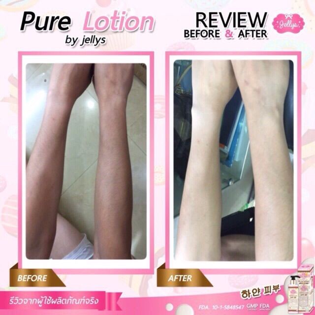 Lotion Pemutih PURE LOTION BY JELLYS SPF 60