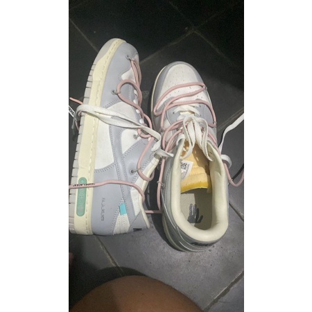 sb dunk x off white lot 29