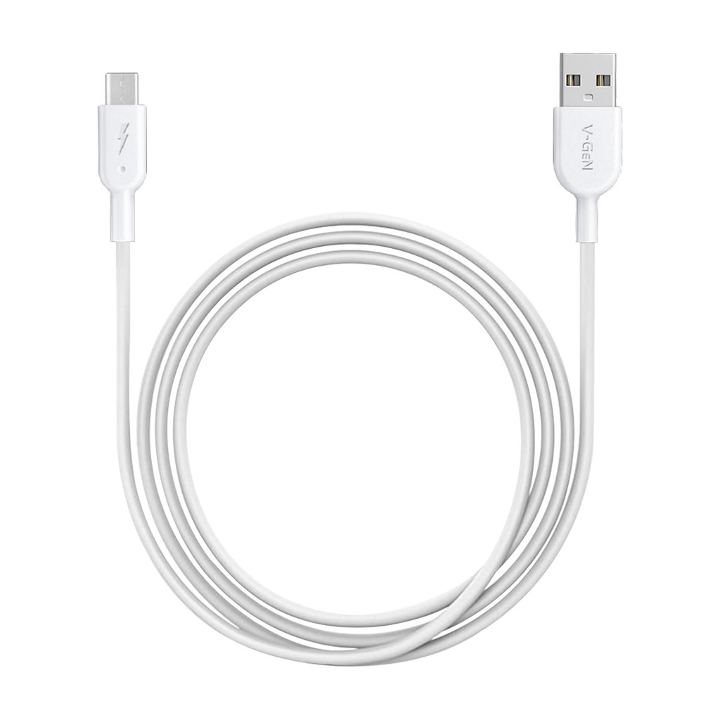 V-GeNKabel Data Micro VCB-15 - Vgen Kabel USB 2.4A ORI