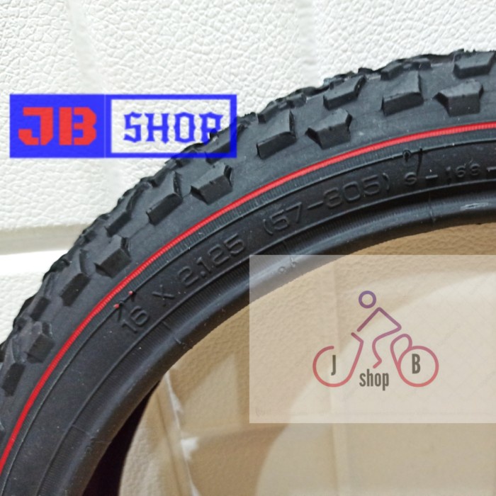 Ban Ban Luar Sepeda 16 X 2.125 2125 16X2.125 16X2125 Swallow Deli Tire Bmx