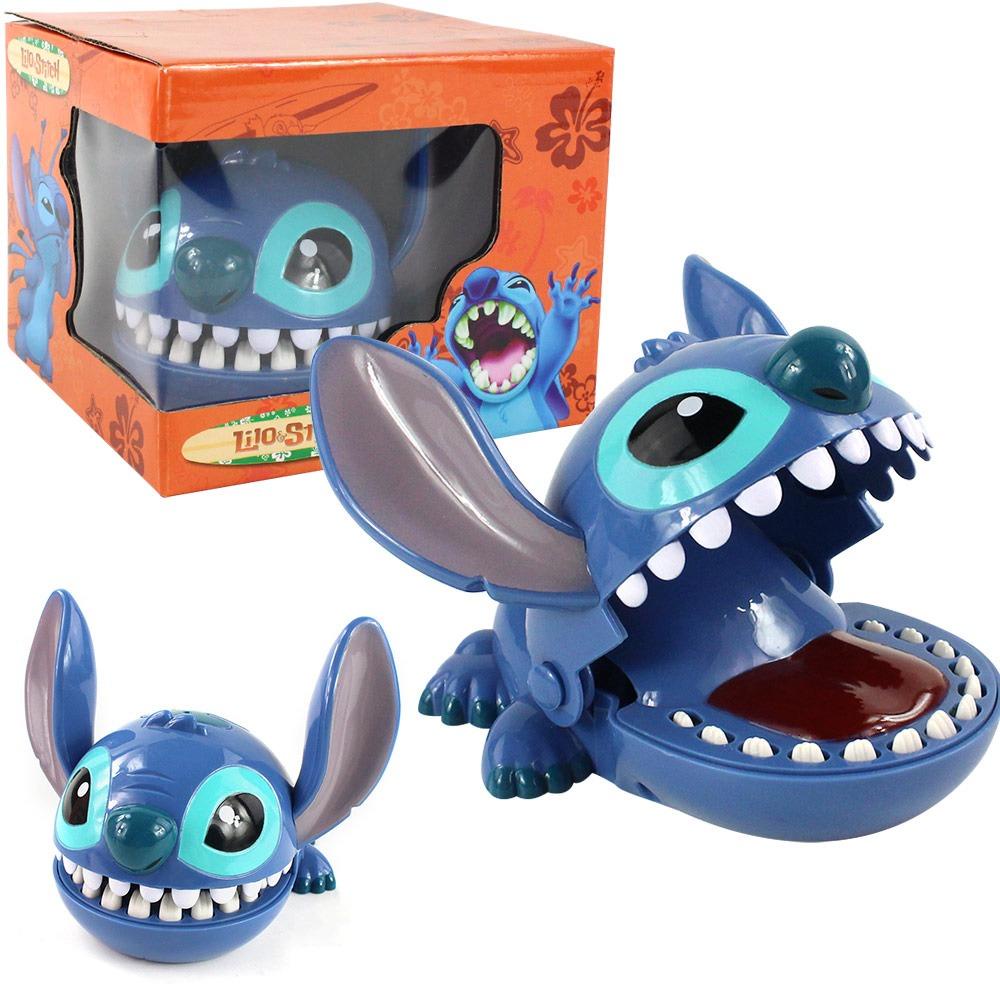 Mxbeauty Stitch Bite Finger Game Kartun Praktis Hadiah Ulang Tahun Permainan Keluarga Mainan Inovatif Hadiah Mainan Stitch Bite Finger Toy