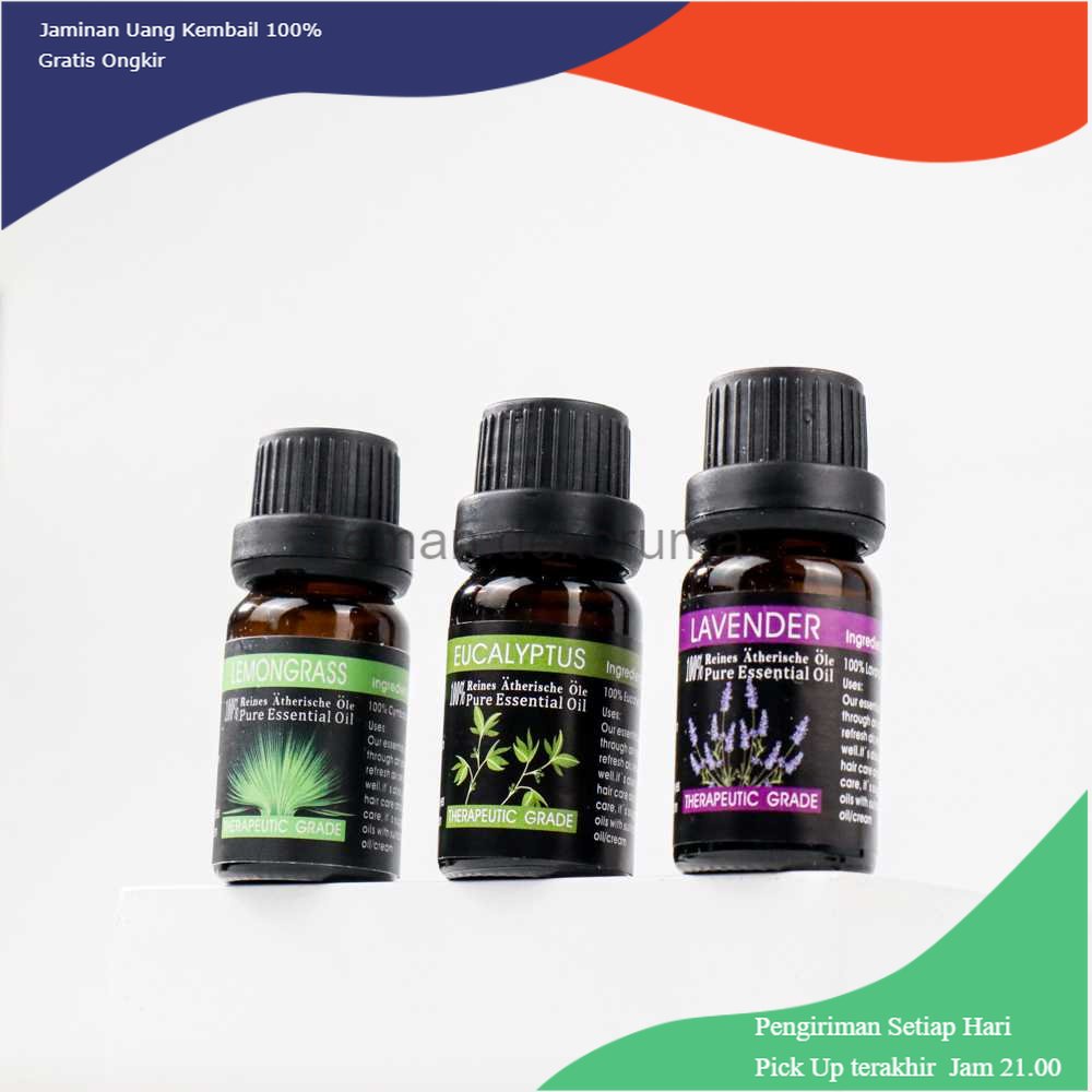 TD - DEK Gzoliya Essential Oils Minyak Aromatherapy Diffusers 10ml 6 PCS - YLS20