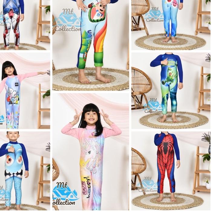 ✨Mall✨ baju renang anak panjang perempuan dan laki laki 