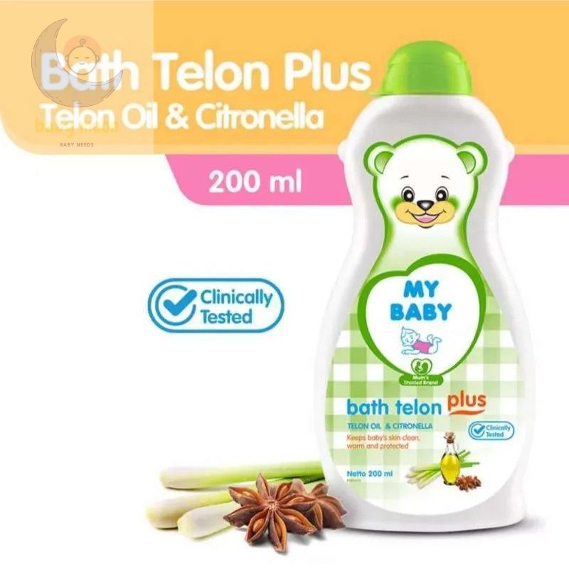My Baby Bath Telon Plus Sabun Cair Bayi 200ml