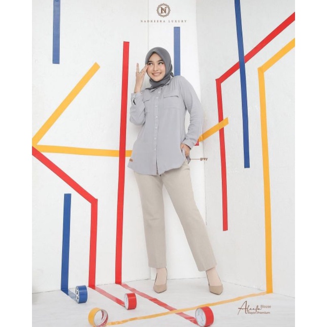 READY ALEEFA BLOUSE ORI BY NADHEERA