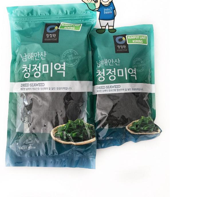 

➯ Daesang Miyeok- Dried Seaweed- Rumput Laut Kering 100 g ☂