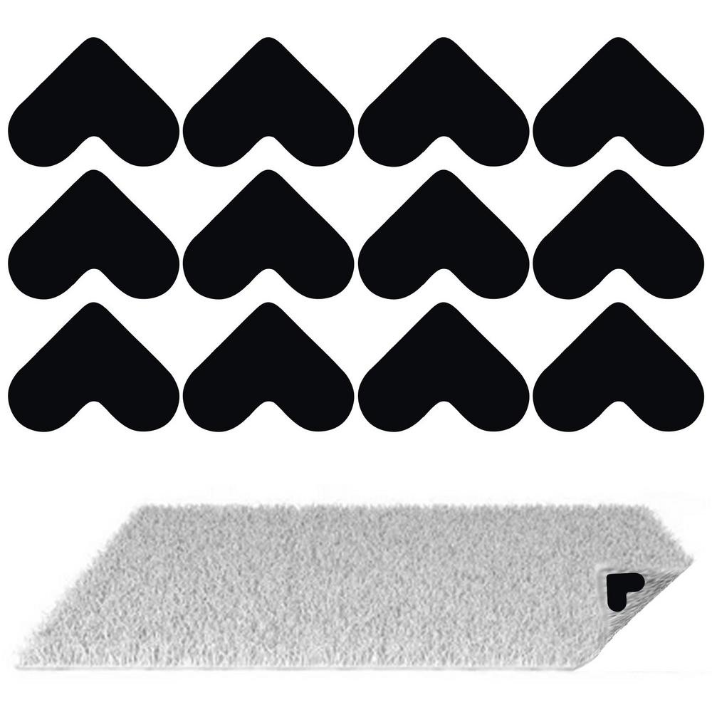 Strong Self Adhesive Fastener Heart Stickers / Adhesive Tape For Bed Sheet Sofa Mat Carpet Anti Slip Mat