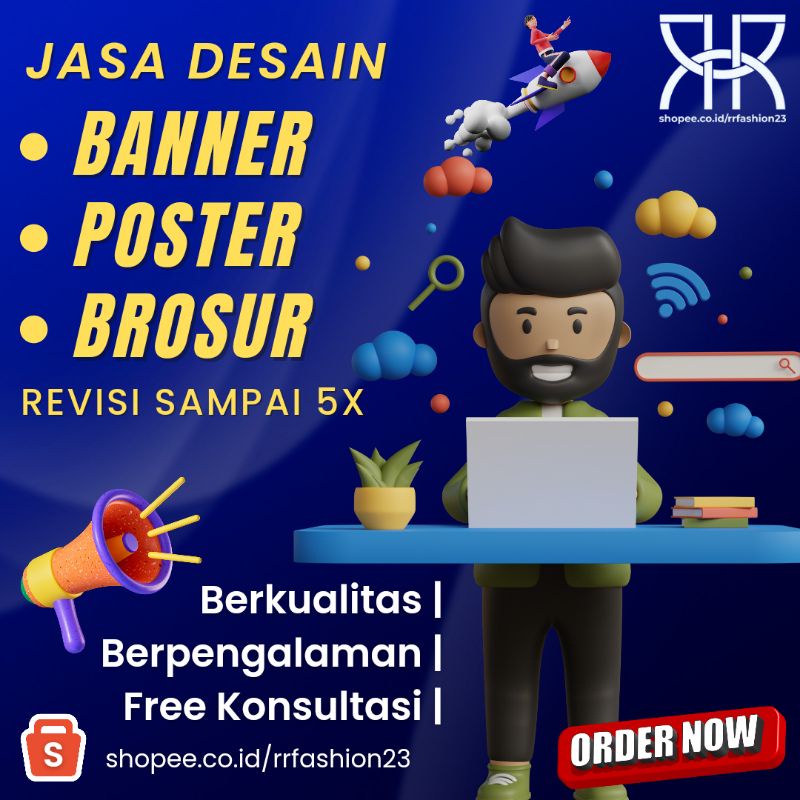 Jasa Desain/ Jasa Desain Banner/ Jasa Desain Brosur/Jasa Desain + File/ Desain Free File
