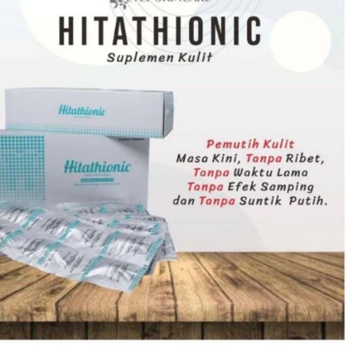 ➶ HITATHIONIC Original ECER 6 Kaplet Glutathione supplement ♡