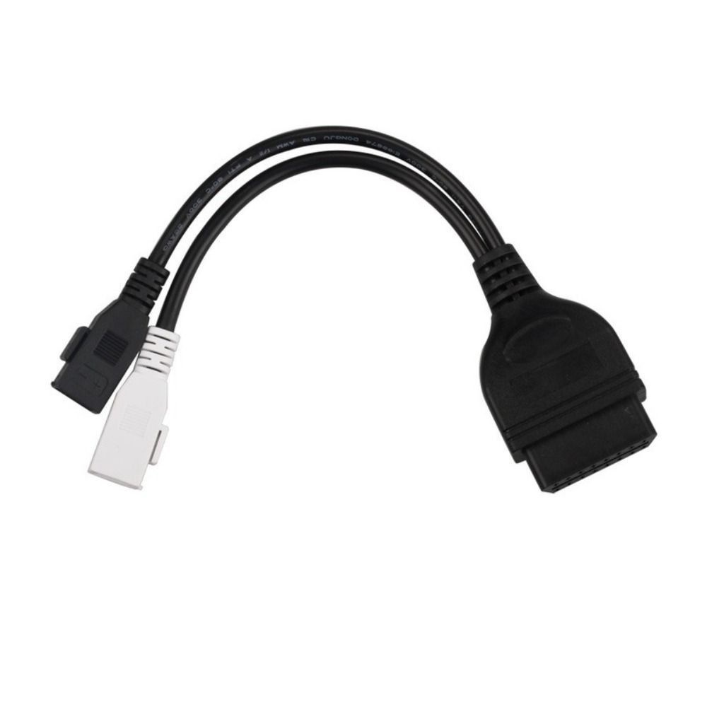 Lanfy Kabel OBD2 1PC 2X2 OBD1 OBD2 16Pin Female Connector Transfer Connector Kabel Adaptor VAG Adapter