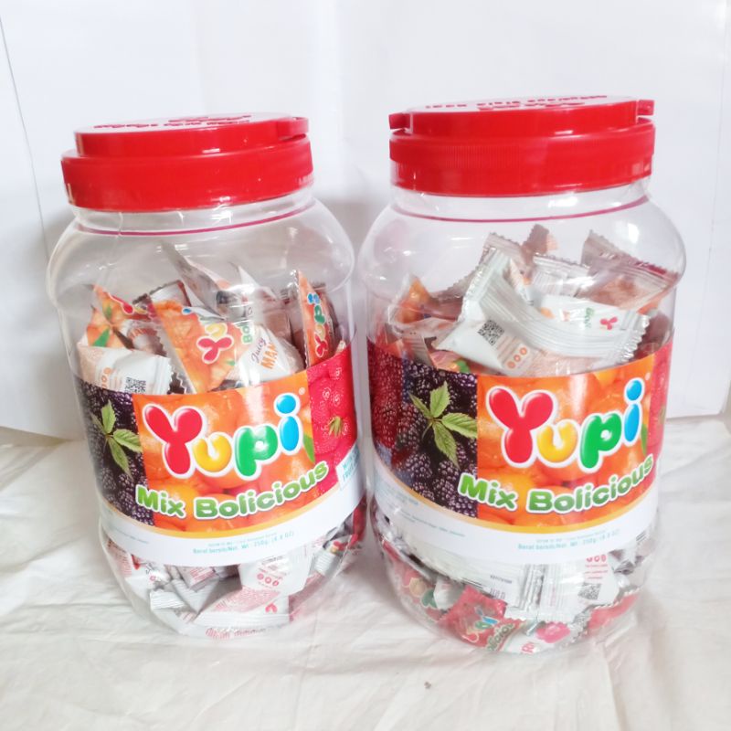 Craft Ceedar Yupi Strawberry Kiss / Mix Bolicious Kemasan Toples