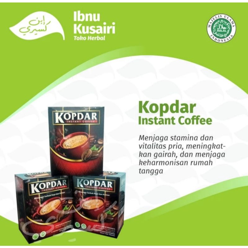 

Kopi Kopdar Coffe For Man 5 sachet