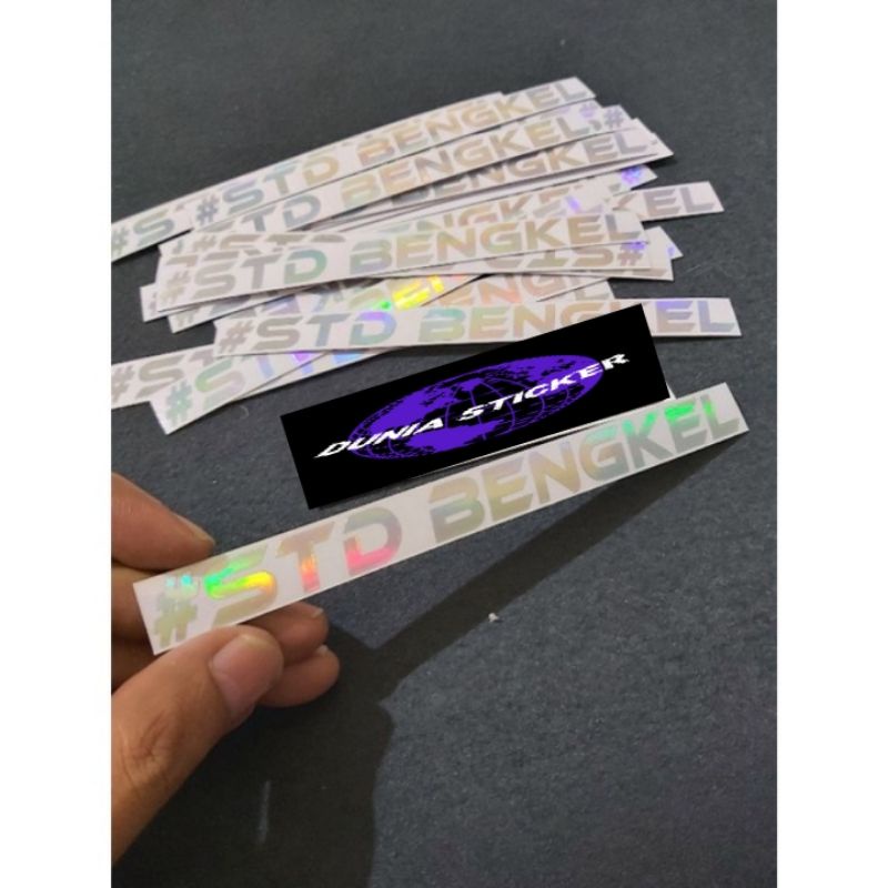 Stiker Std Bengkel Sticker Cutting Stiker Motor Murah Sticker Racing