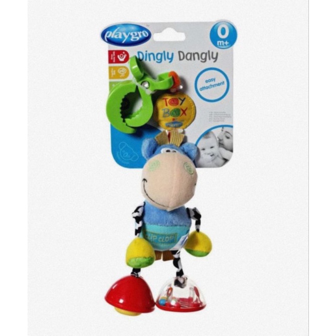 Playgro Clip Clop Dingly Dangly - Mainan Gantungan Stroller Kereta Bayi