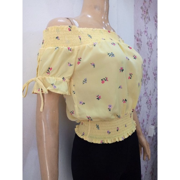 BLOUSE SABRINA BRANDED TERMURAH