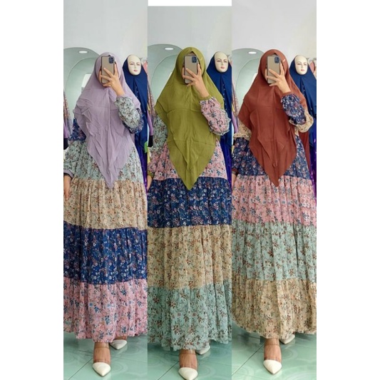 Gamis Bunga Aje Jaz