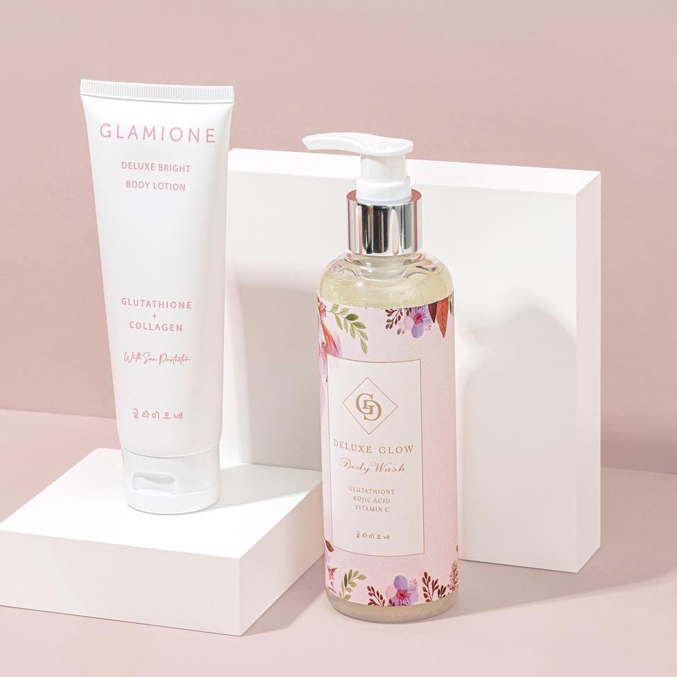 ➷ Body Glowing White Paket Bodycare Glamione ➧