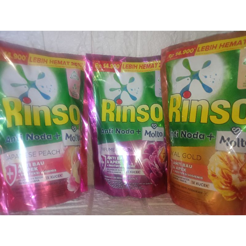 rinso/rinso cair/rinso Molto/rinso 14900/rinso 565ml