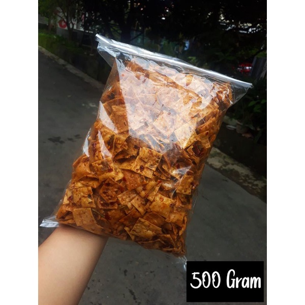 

500 Gram Level 3 KERIPIK PANGSIT CEUKEKI