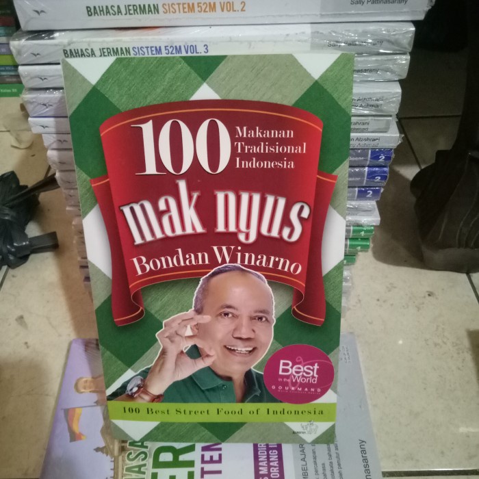 ORI BUKU 100 MAK NYUS MAKANAN TRADISIONAL INDONESIA