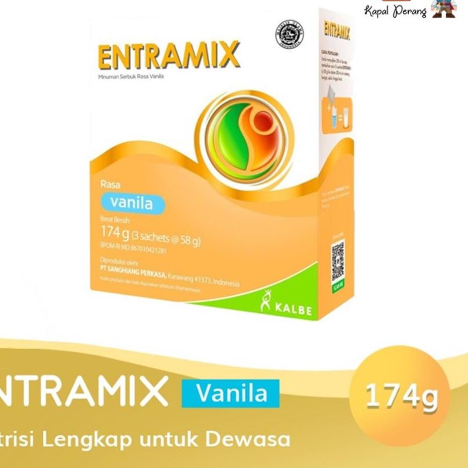 

✪ Entramix Vanila 185 gram ♡