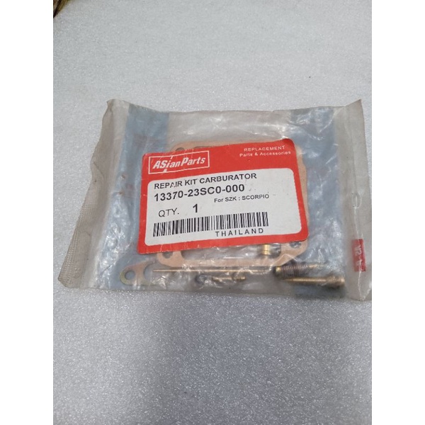 Repair kit repar kit karbu scorpio