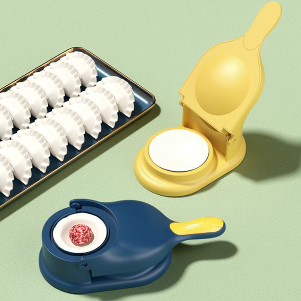Cetakan Pangsit Manual 2in1 Tekan Penekan Adonan Hemat Buruh Cetakan Pembuat Kulit Pangsit Cepat Jiaozi Gadget Masak Keluarga Praktis