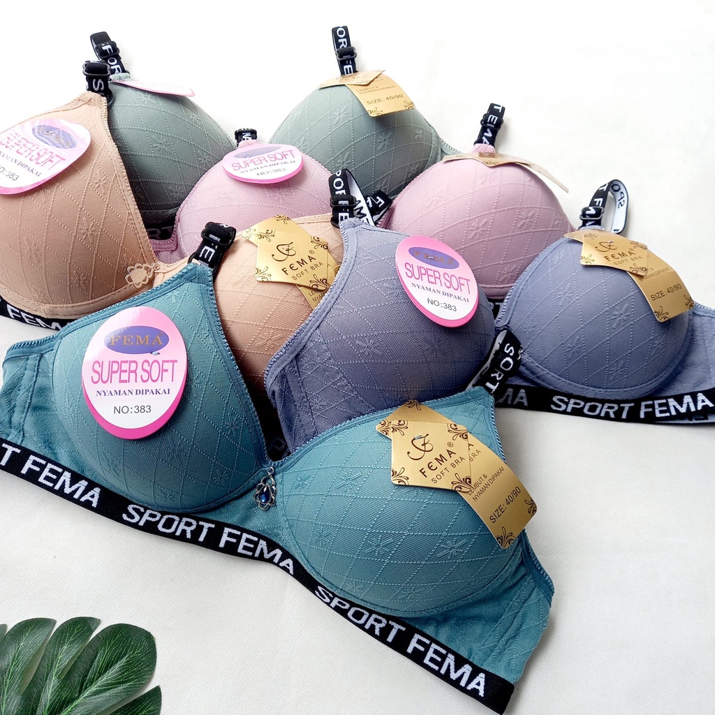 Bra Wanita Fema Bra Busa Tanpa Kawat